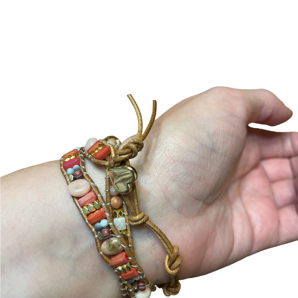 Heart Wrap Bracelet - Picture 2 of 3